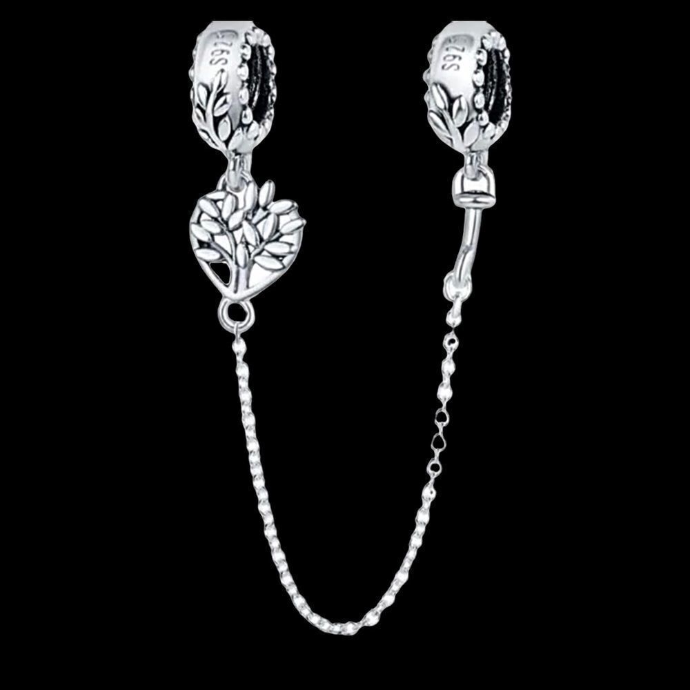 COPY - SS925 SAFETY‎ CHAIN CHARM OR BRACELET